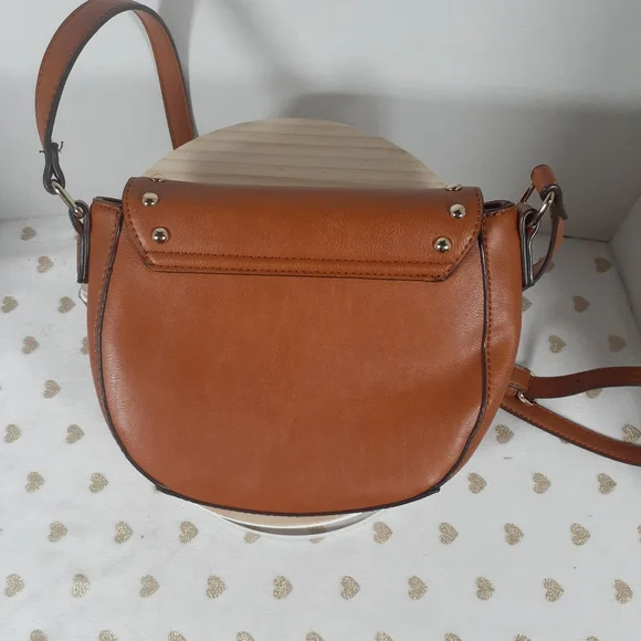 🔥 3/$70 🎉HP🎉 JustFab Saddle Crossbody Bag - Picture 7 of 7